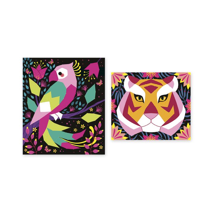 Kit Creativo -  Hilos Tensados Animales de la Selva