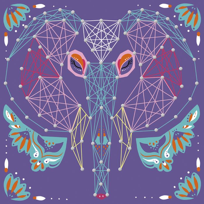 Kit Creativo - Hilos Tensados Animales