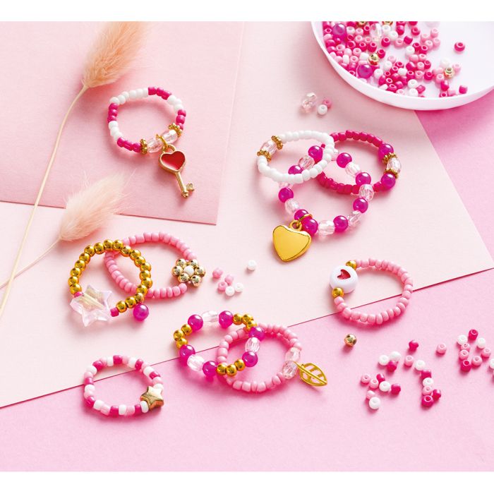 Kit Creativo - Anillos de Perlas