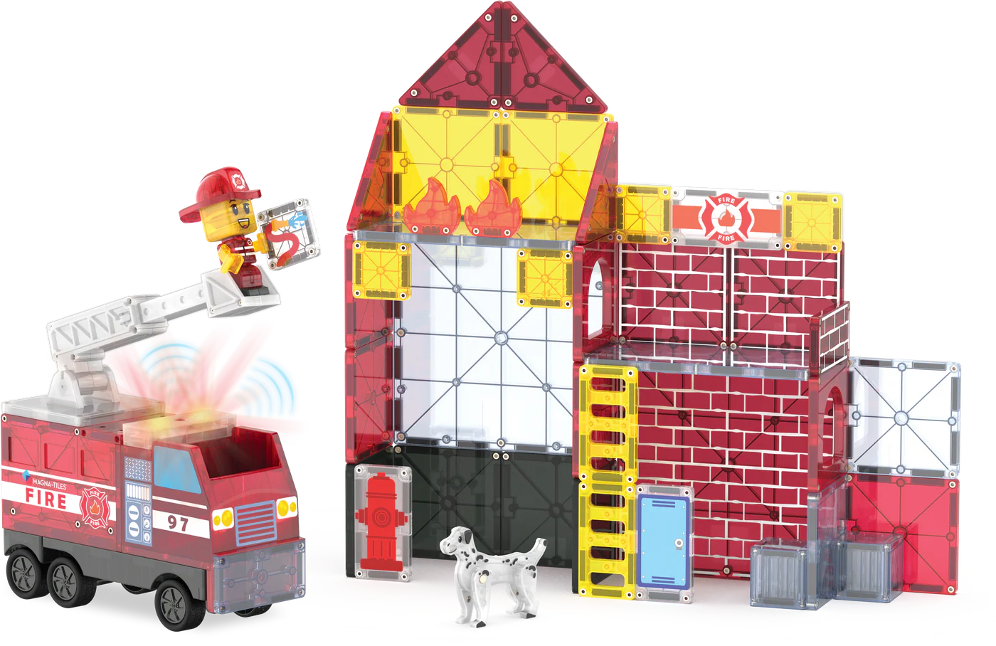 Magna-T Fire Station 50 pcs