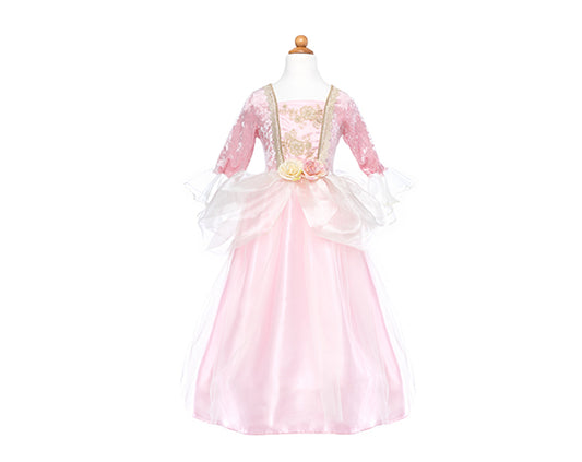 Vestido Princesa Rosa