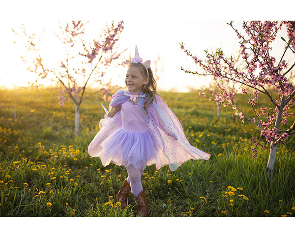 Capa Unicornio & Diadema