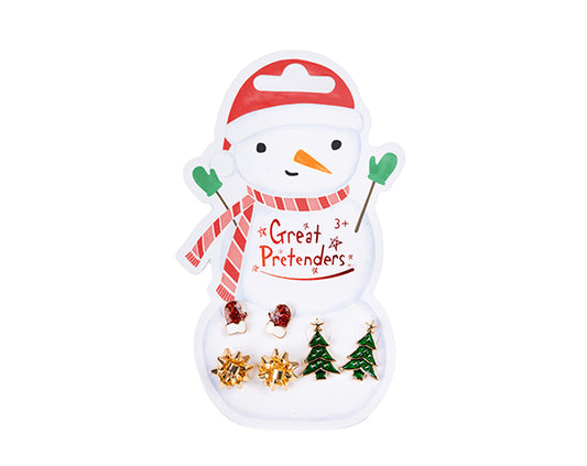 Pendientes Snowman