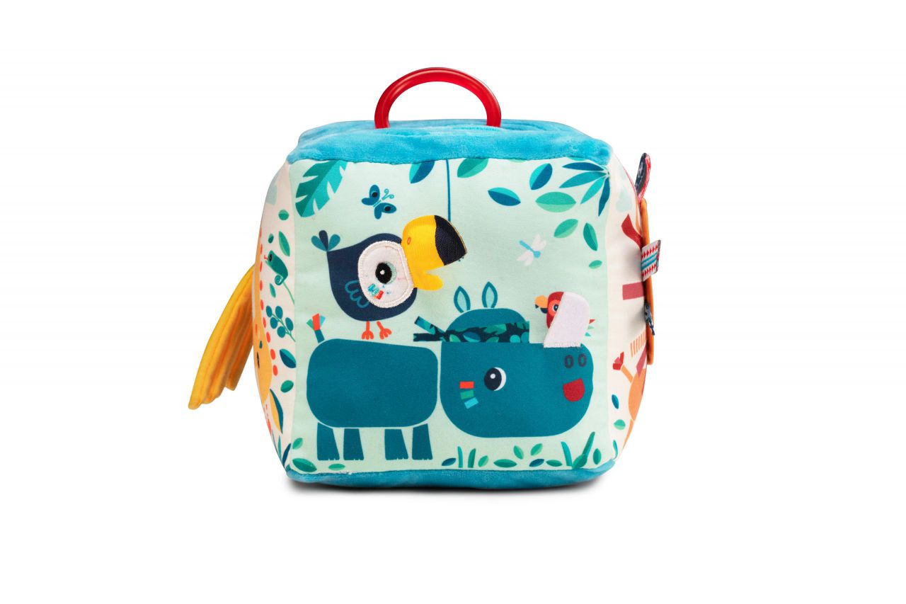 CUBO DE ACTIVIDADES CON SONIDOS DE LA JUNGLA