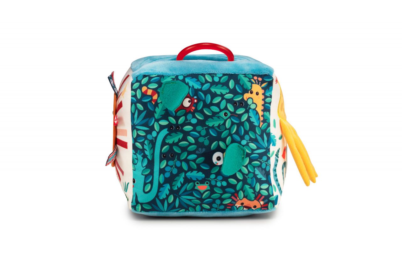 CUBO DE ACTIVIDADES CON SONIDOS DE LA JUNGLA