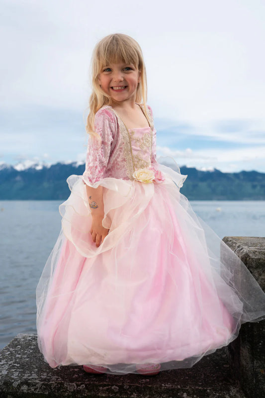 Vestido Princesa Rosa