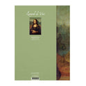 Cuaderno de bocetos de diario de artista, Mona Lisa, Leonardo Da Vinci