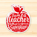 Pegatina Teacher