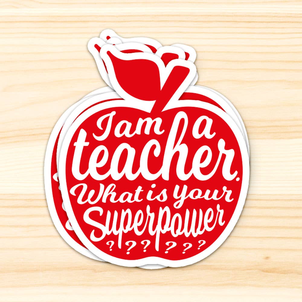Pegatina Teacher