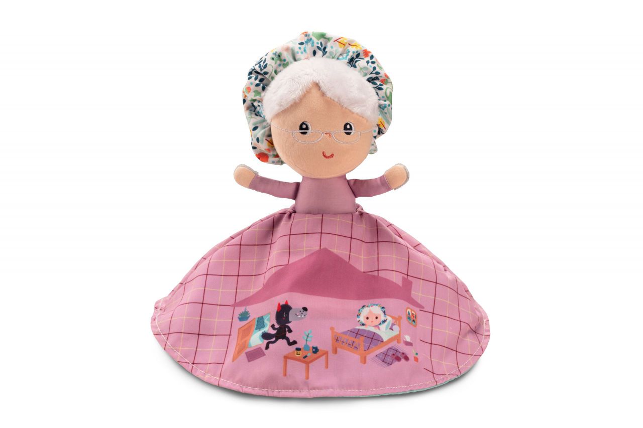MARIONETA REVERSIBLE CAPERUCITA ROJA