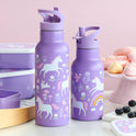 Botella Acero Unicornios 350 ml