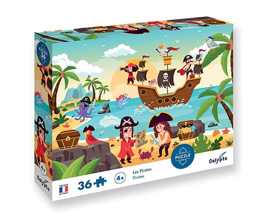 Puzle Piratas 36Pc