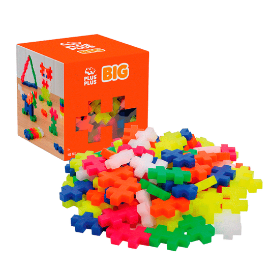 Cubo BIG Neon Mix - 100 pcs