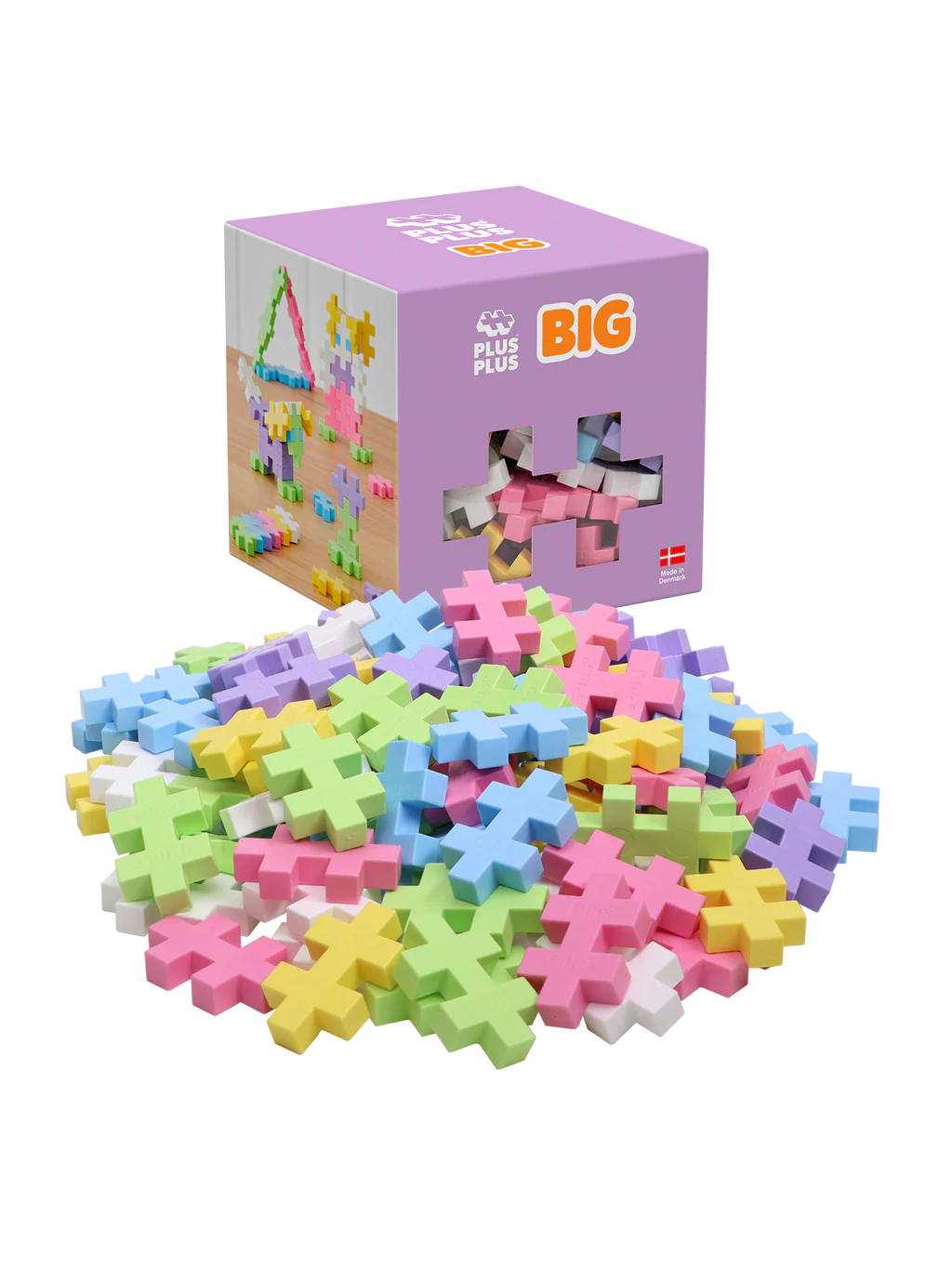 Cubo BIG Pastel - 100 pzas