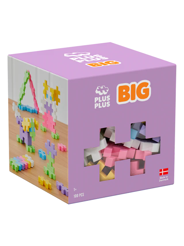 Cubo BIG Pastel - 100 pzas