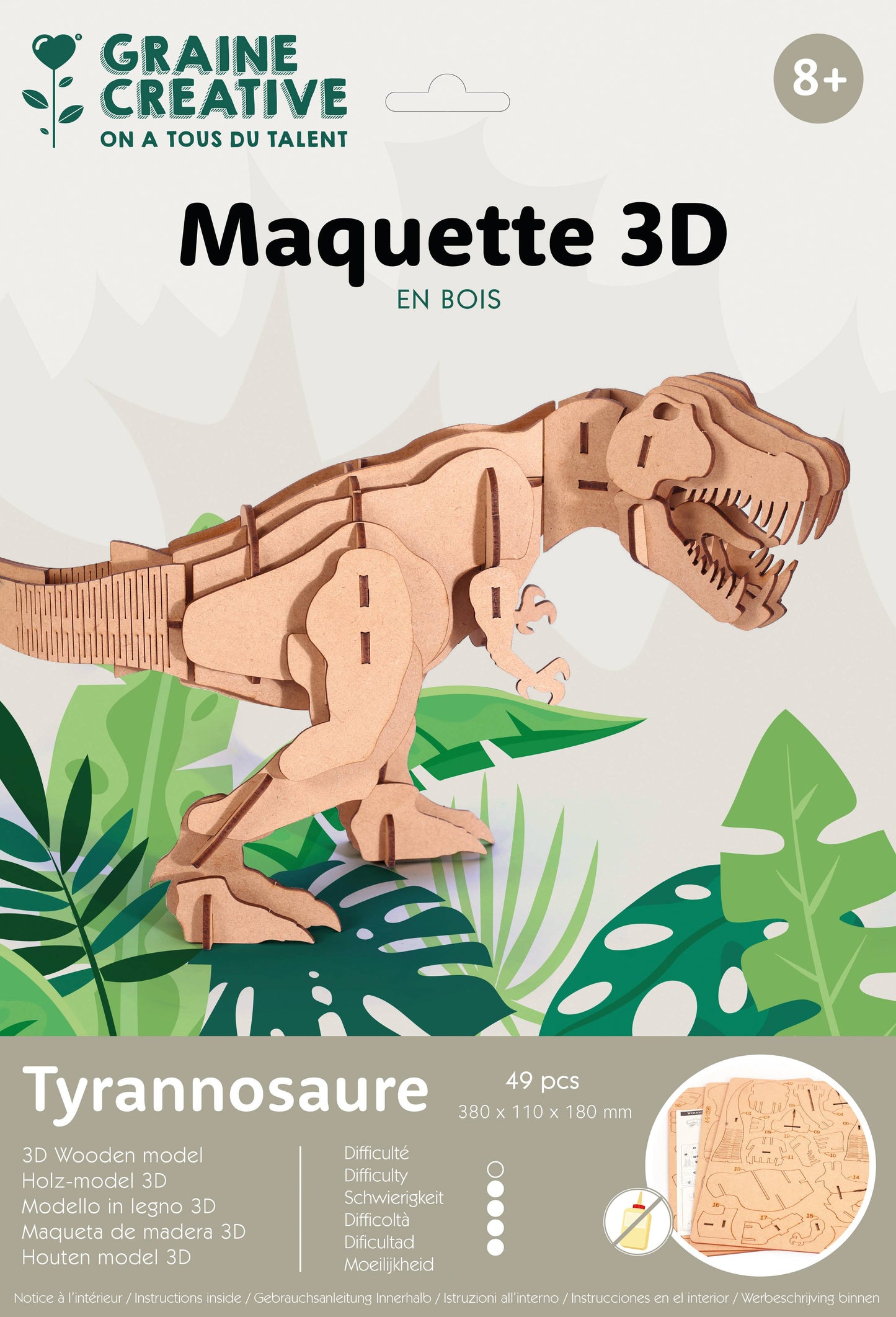 Maqueta 3D T-Rex