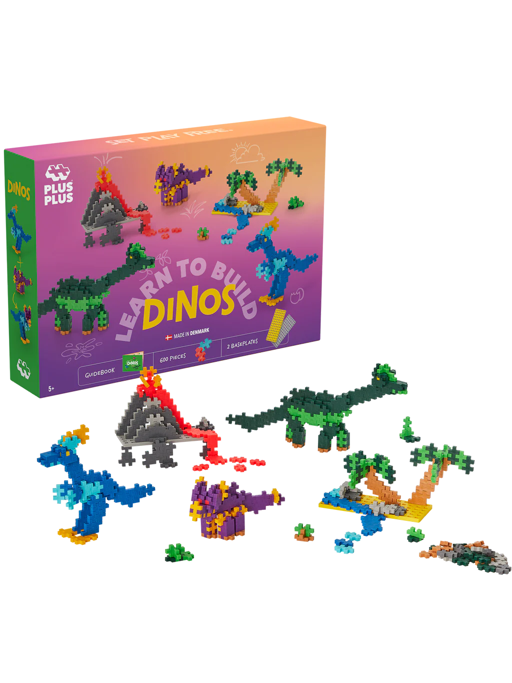 Learn to Build: Dinos 600 pcs