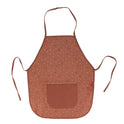 Pack Delantal Infantil Dots Brown + Cuchillo Caramel