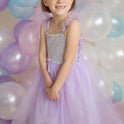 Vestido Princesa Lila