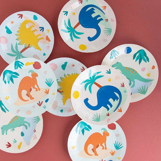 PLATOS DINO / 8 uds.