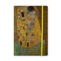 Cuaderno de tapa blanda A5, Gustav Klimt, El beso