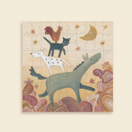 Puzzle Músicos de Bremen 60 Pzs