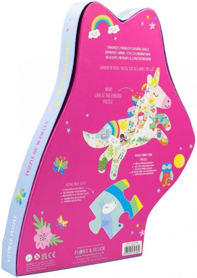 Puzle 40 pz Unicornio