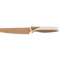 Pack Delantal Infantil Dots Brown + Cuchillo Caramel