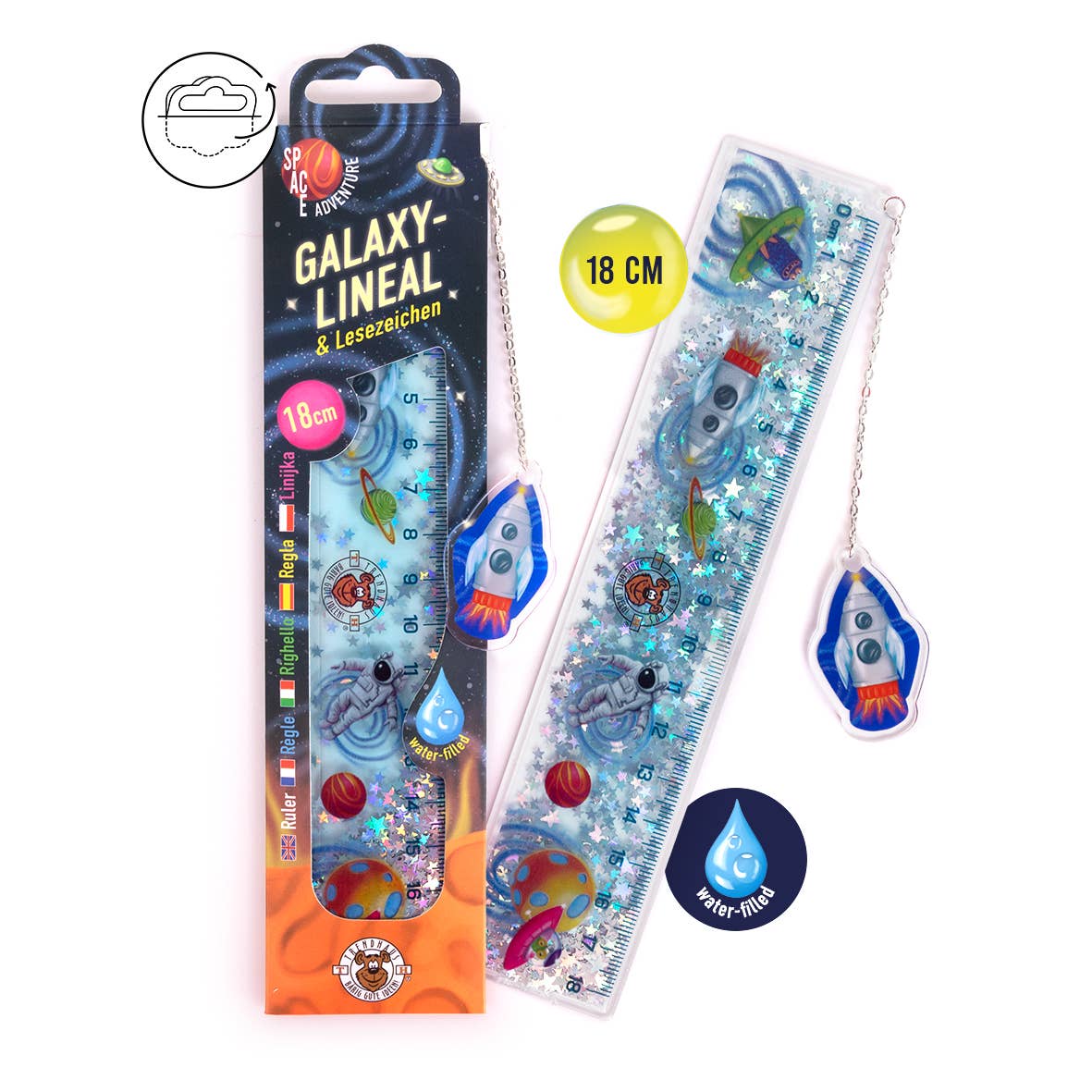 Regla Marcador Space Galaxy