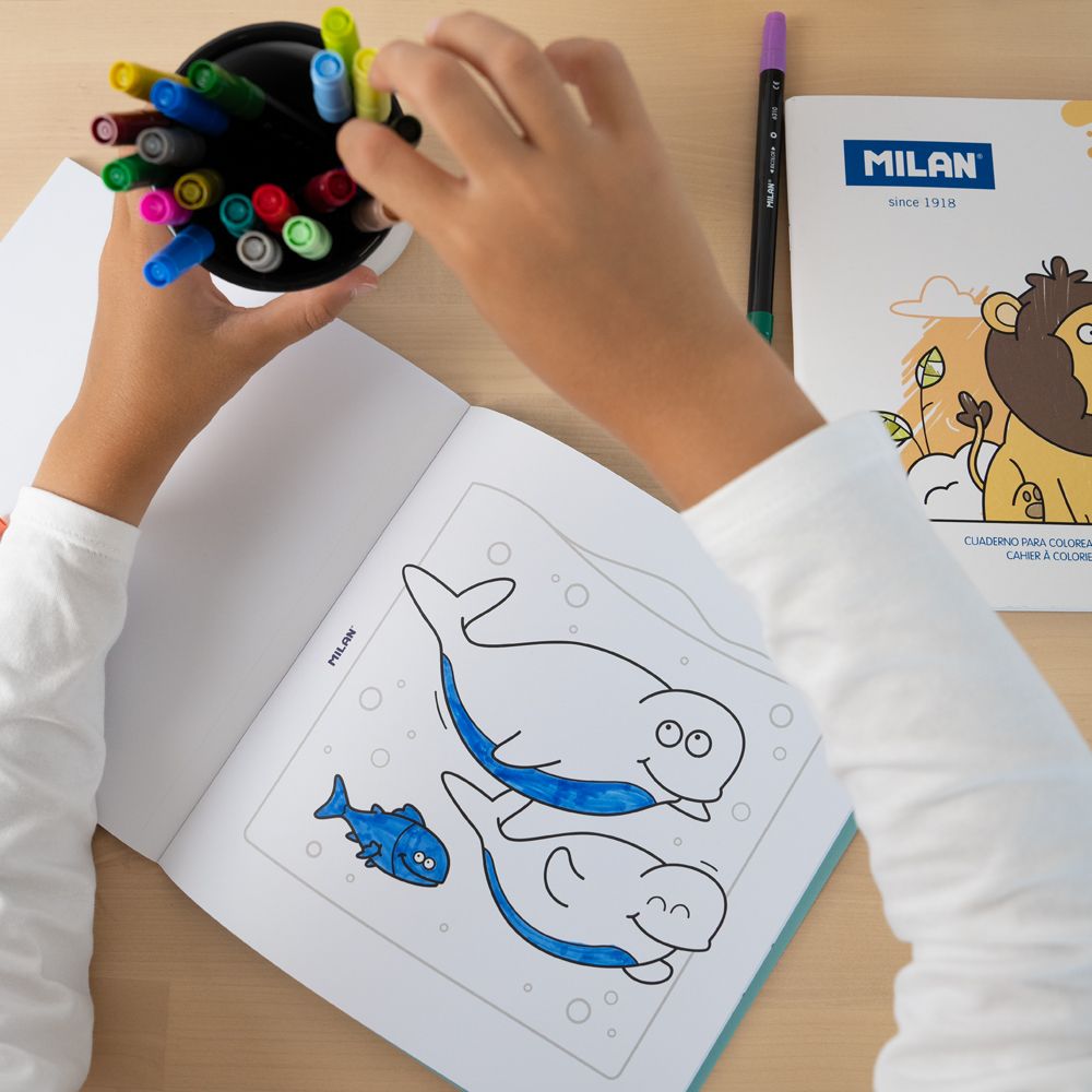 Cuaderno Colorear Blue Odyssey