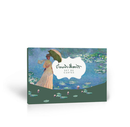 Kit de cartas - Claude Monet