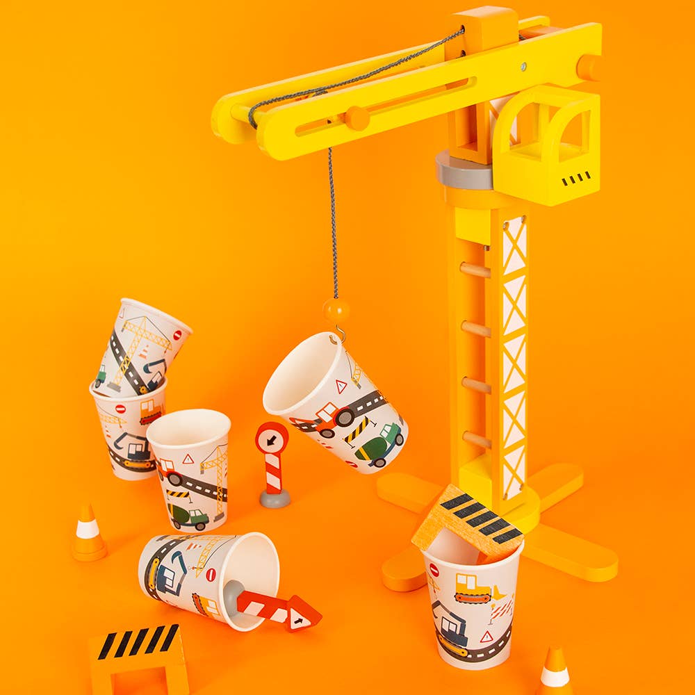 VASOS CONSTRUCCIÓN / 8 uds.