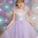Vestido Princesa Lila