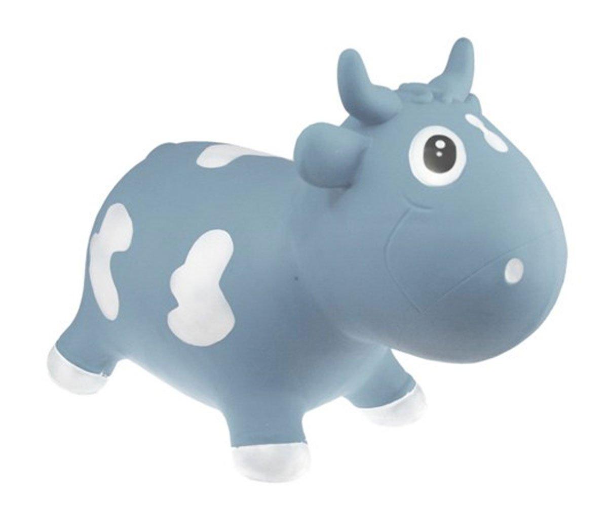 Vaca Saltarina Azul Pastel