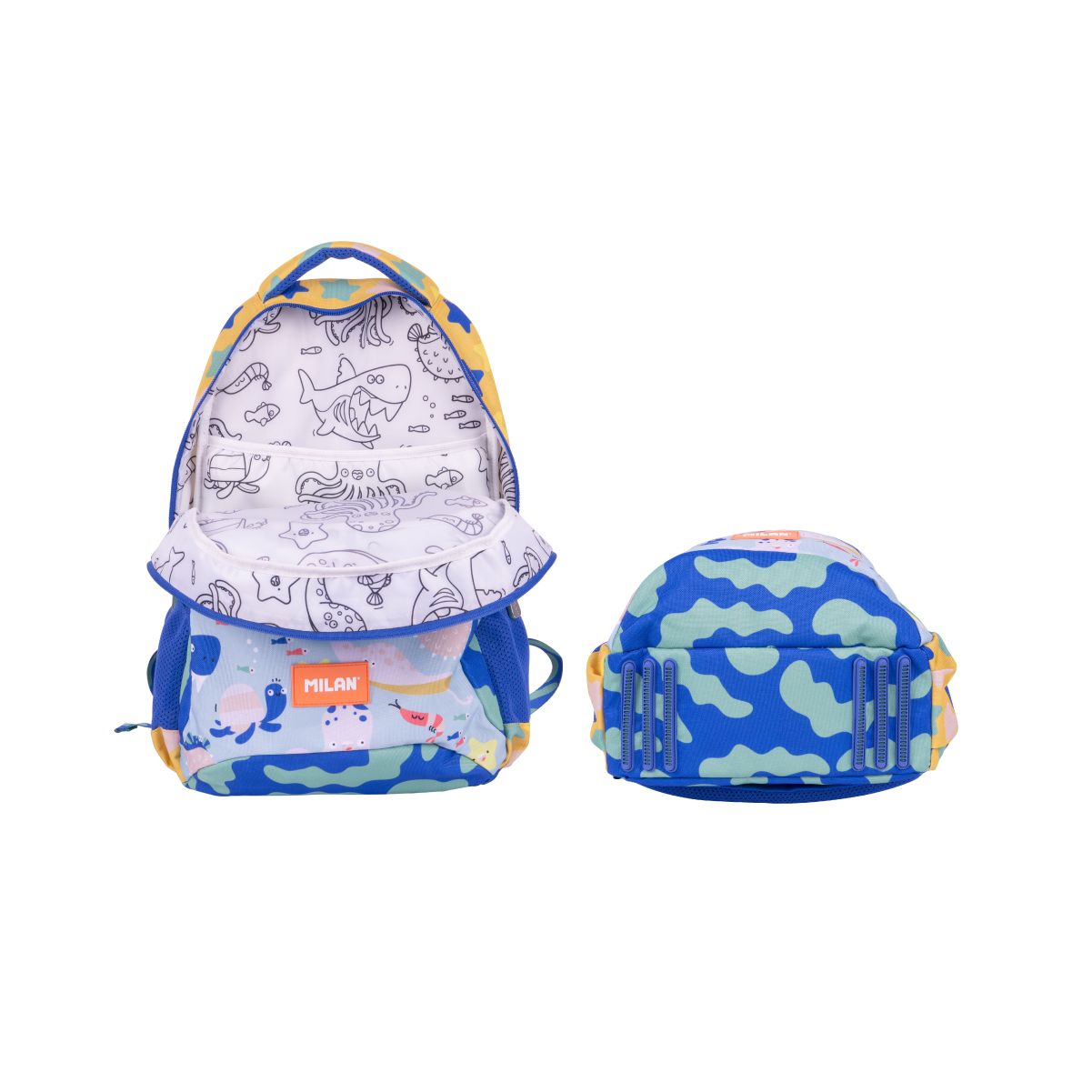 Mochila Escolar Blue Odyssey