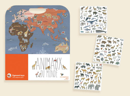 Juego Magnético Animales del Mundo