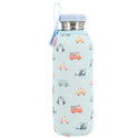 Botella Acero Funda City Cars 750 ml