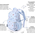 Mochila Infantil City Cars