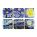 Posavasos, juego de 6, Van Gogh, Starry Night
