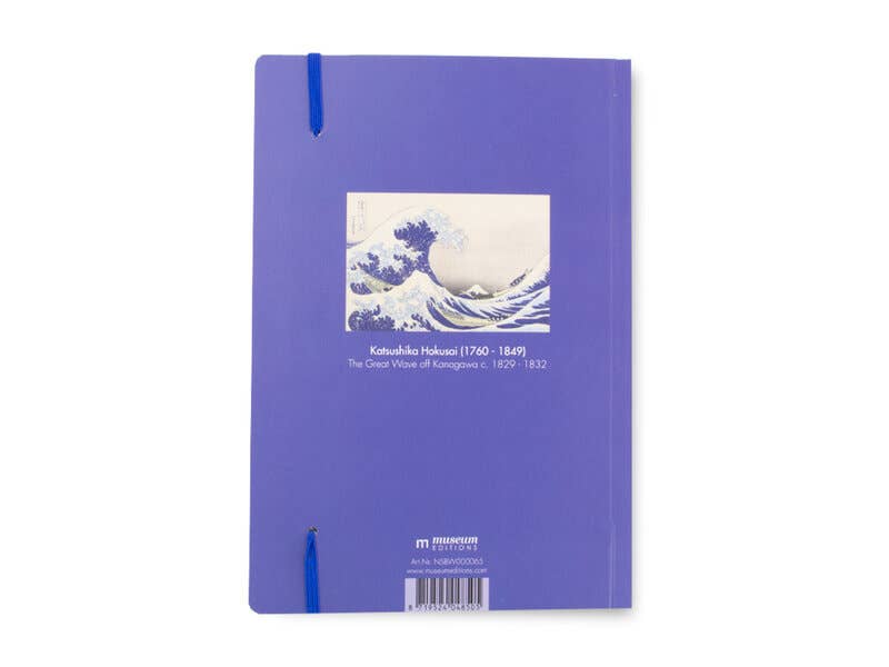Cuaderno de tapa blanda A5, La gran ola, Hokusai