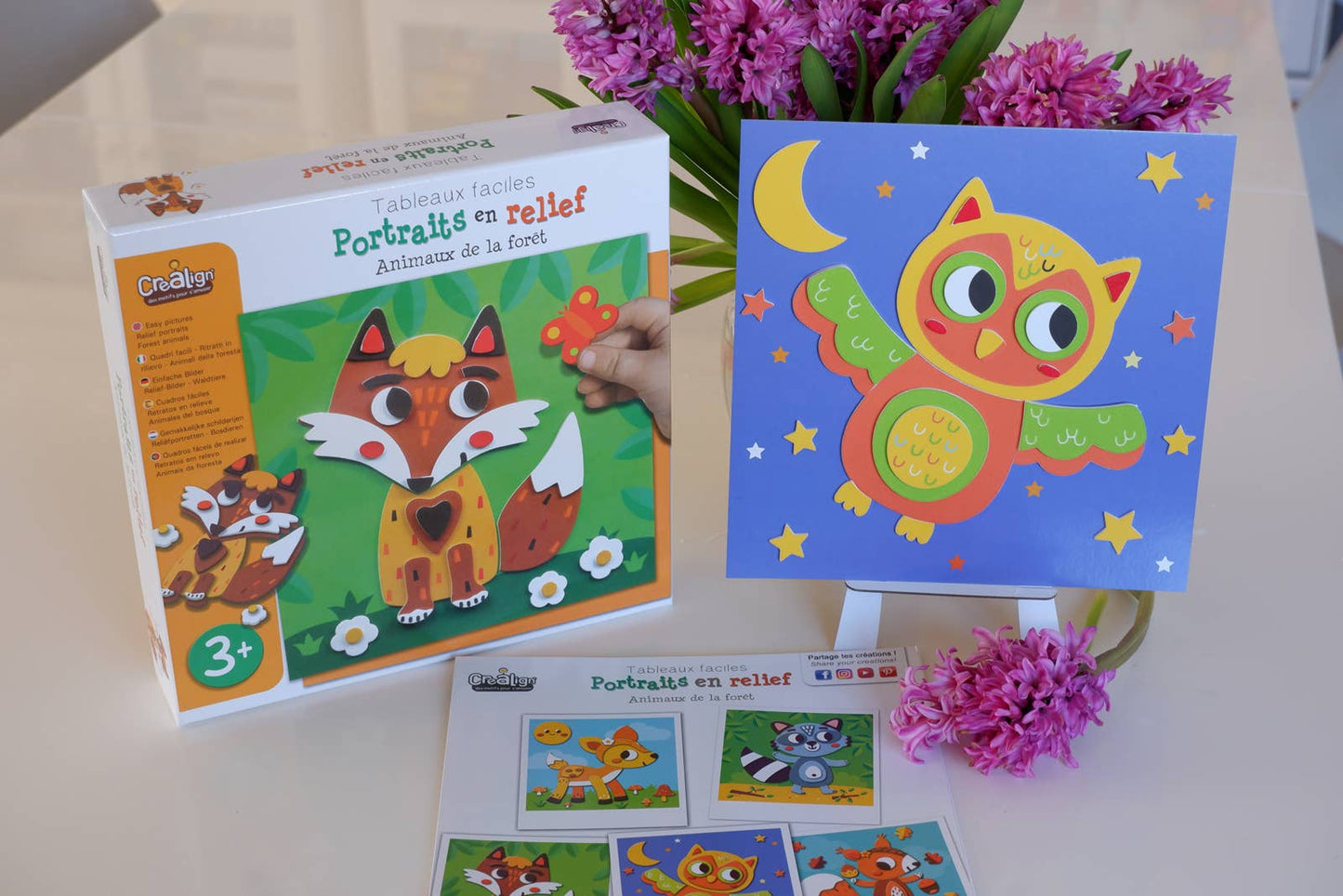 KIT DE RETRATOS «ANIMALES DEL BOSQUE»