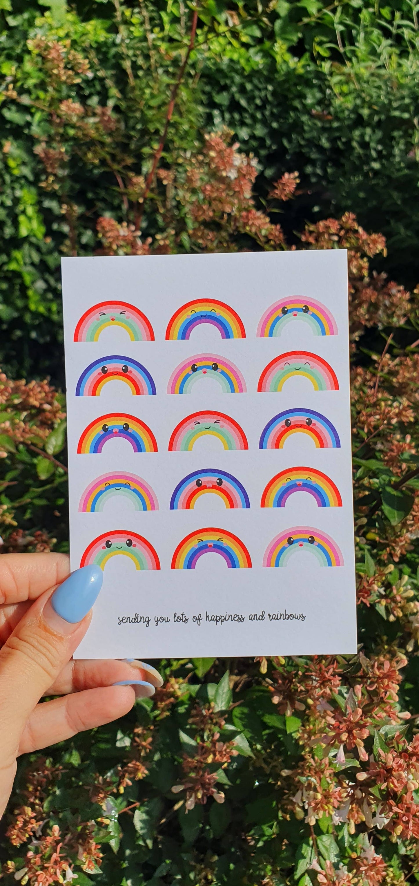 Postal de Arcoiris