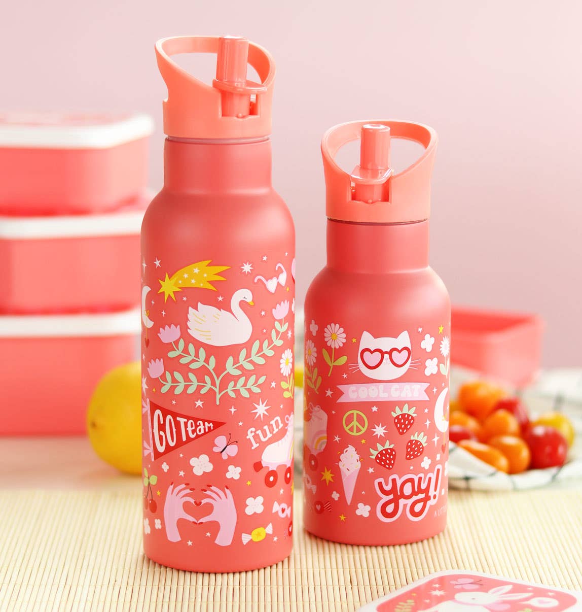 Botella Acero Fun 500 ml