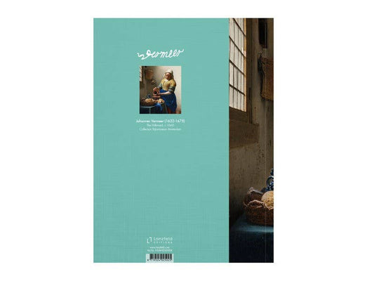 Cuaderno de bocetos de diario de artista, Milkmaid Vermeer