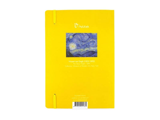 Libro de tapa blanda, A5, Van Gogh, Noche estrellada
