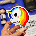 Pegatina Unicornio