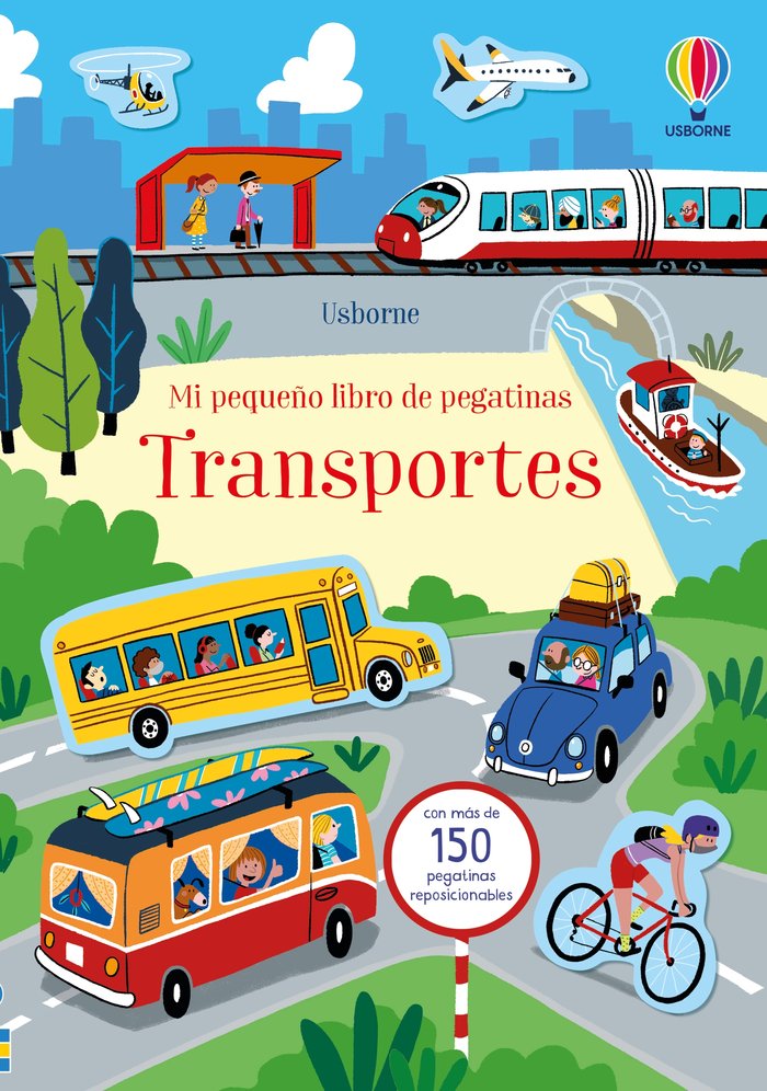 Libro Pegatinas Transportes