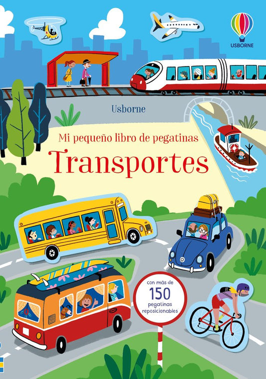 Libro Pegatinas Transportes