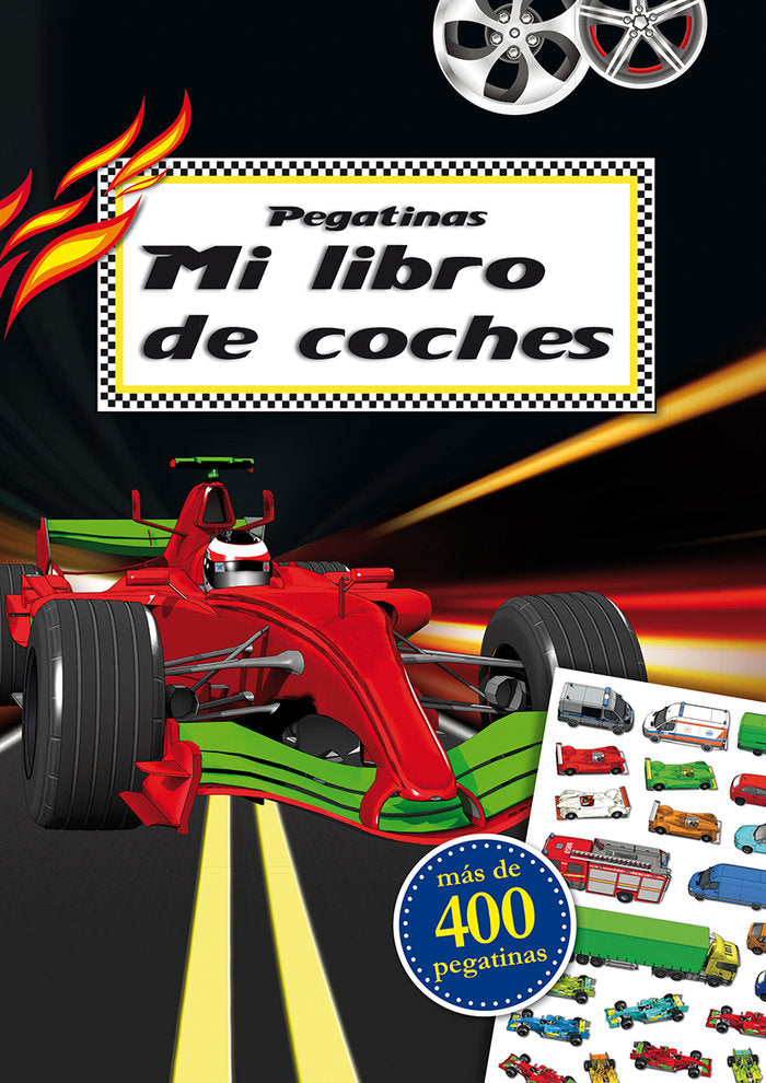 Libro Pegatinas Coches