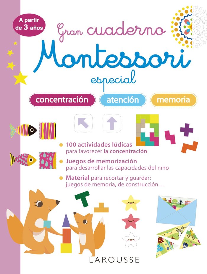 GRAN CUADERNO MONTESSORI ESPECIAL CONCENTRACION